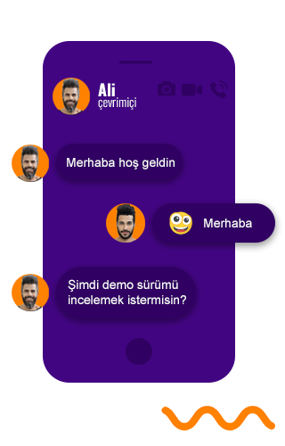 chat applet ekran görüntüsü